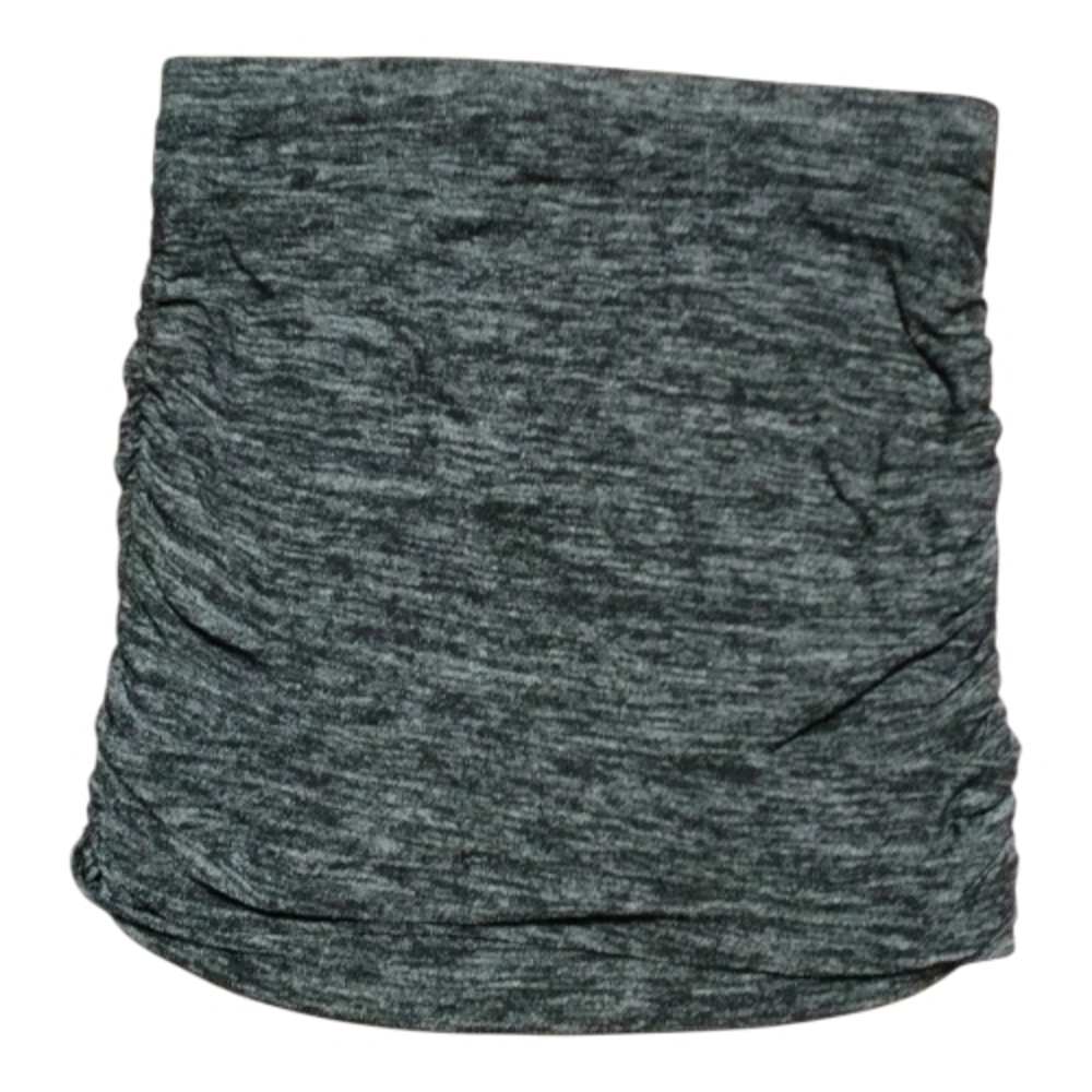 Gap Women's Black & White HRuched Mini Skirt